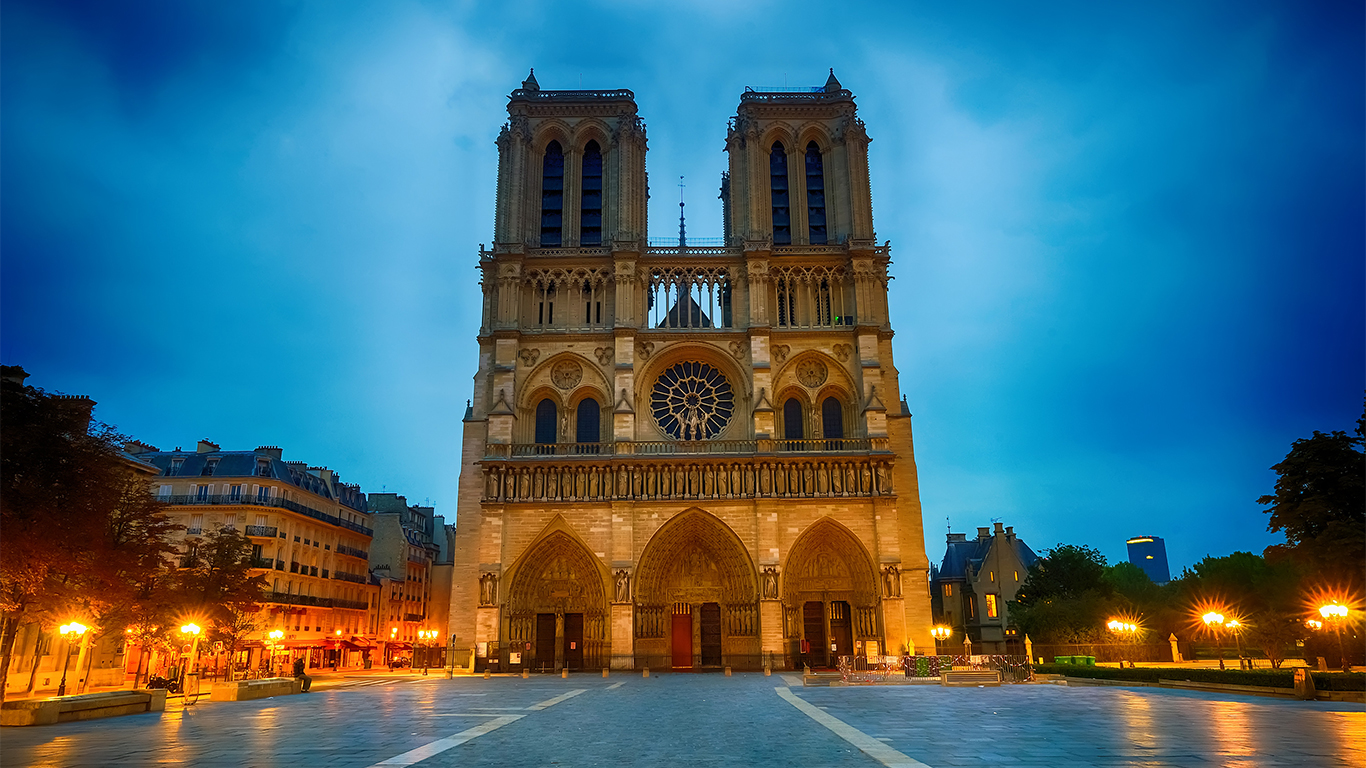Eglise Notre Dame - hotel pas cher saint denis